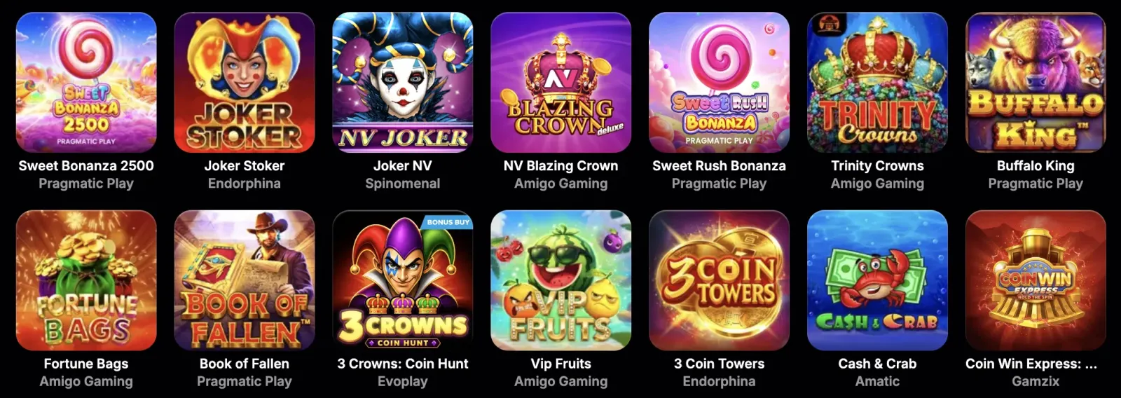 Jocuri de cazinou online NV Casino cu bonus de bun venit și sloturi